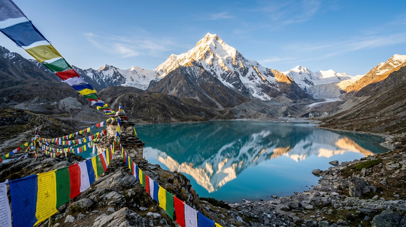 Adi Kailash Peak & Parvati Sarovar